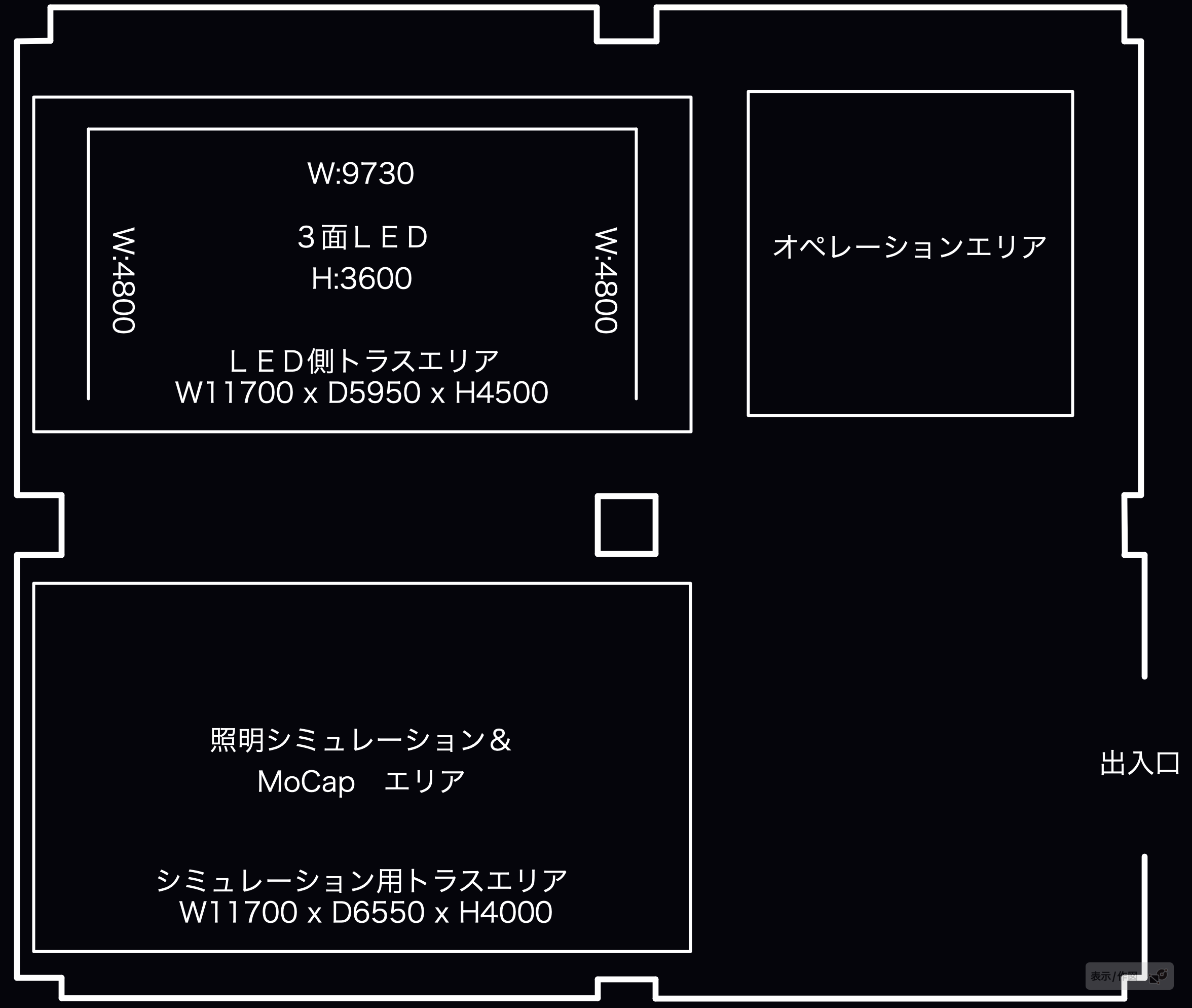 AOMI Lab. Floor Layout